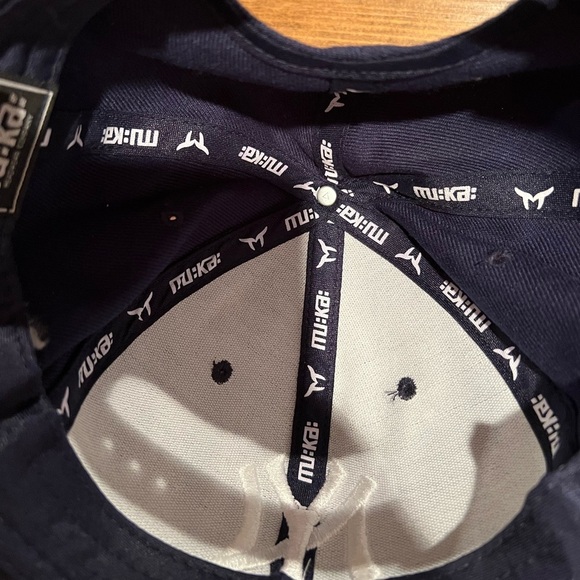 New York Yankees Men flat bill cap hat, EUC, baseball, major league MLB, sports - Picture 5 of 6